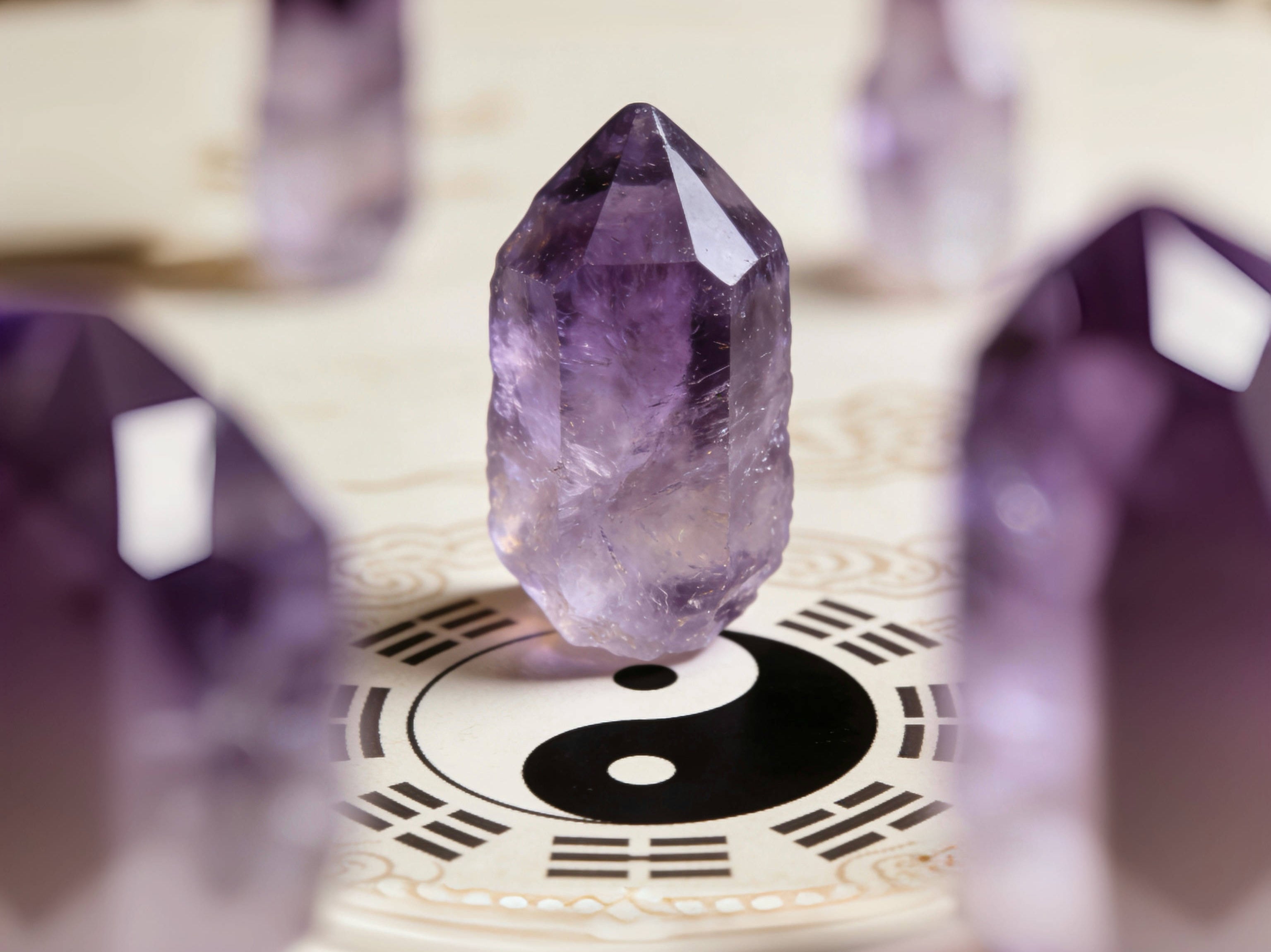 Amethyst: Water and Fire in Harmony,  the Role in Taoist Meditation & Chakra Healing