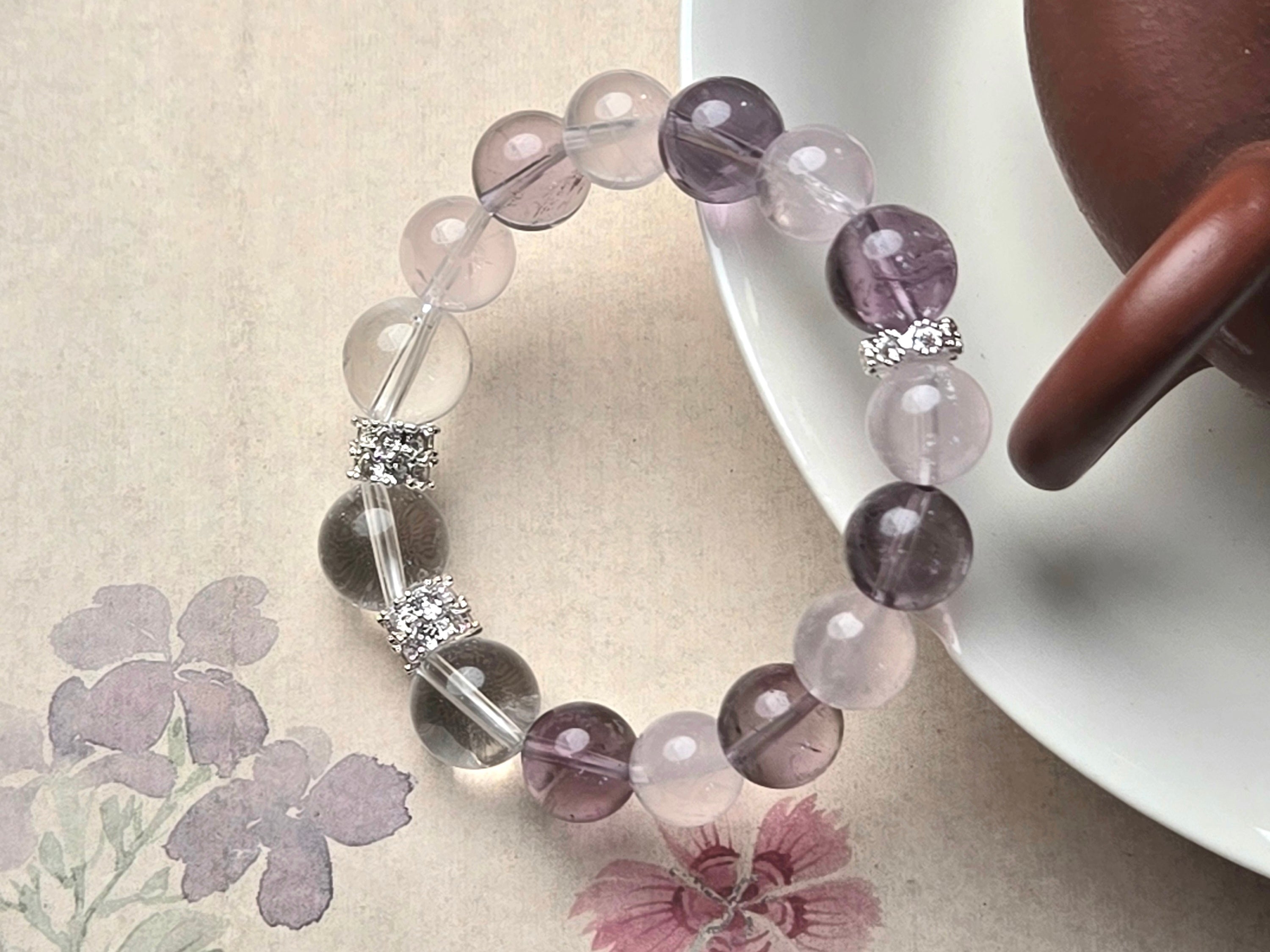 Crystals for Workplace Harmony: Amethyst, Lavender Amethyst & Rose Quartz