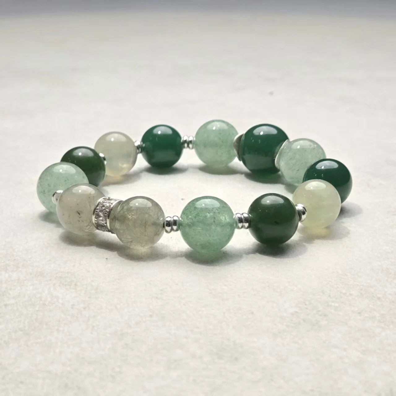 Wood Energy Crystal Bracelet