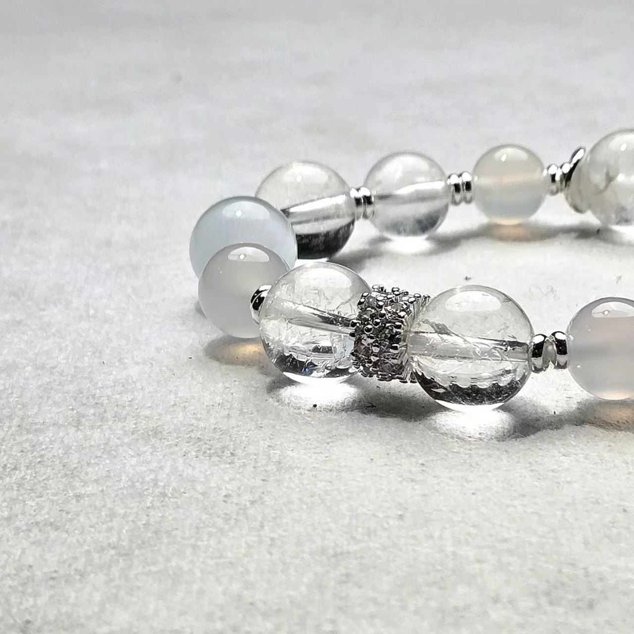 Metal Energy Crystal Bracelet