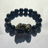 Golden Obsidian Pixiu Bracelet - Natural Grade A Golden Obsidian Beads with Traditional Pixiu Charm