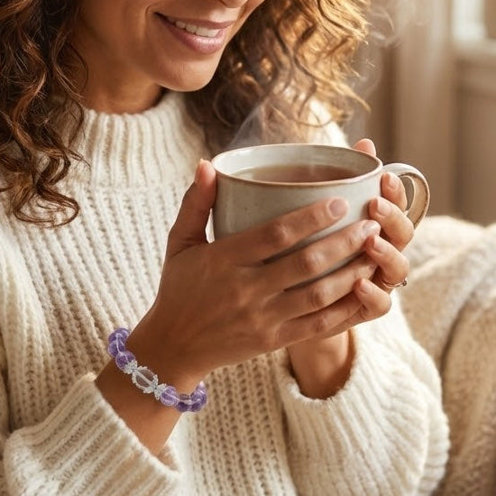 Bolivian Amethyst Healing Bracelet