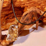 Citrine Transparent Raw Pendant - 8fortune