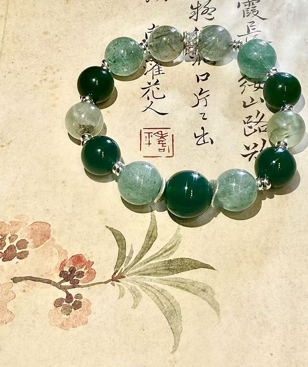 Wood Element Crystal Bracelet - 8fortune