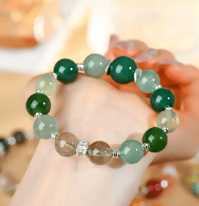 Wood Element Crystal Bracelet - 8fortune